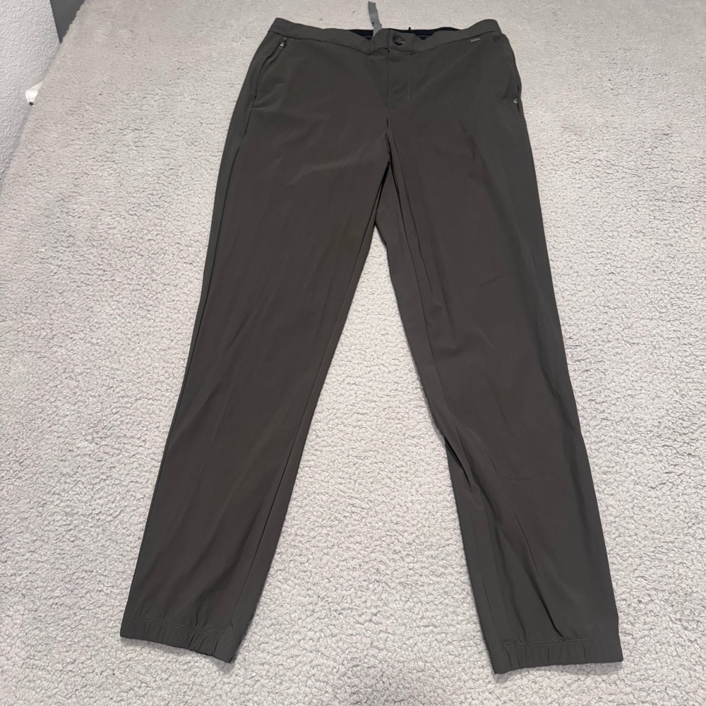 VUORI FLEET JOGGER V444 Color Dark  Gray Athletic Casual Trousers Stretch Large